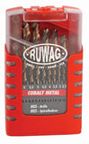 Ruwag 19 Piece Cobalt Metal HSS Drill Set