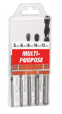 Ruwag 5 Piece Multi-Purpose Drill Set